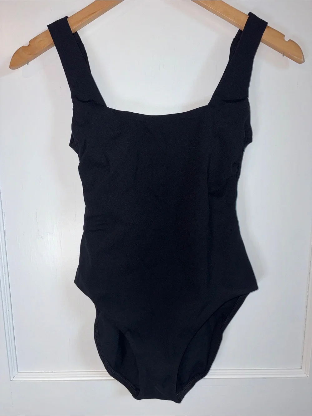 Vitamin A Mika Black Classic One-Piece Swimsuit - Small - Made in Italy